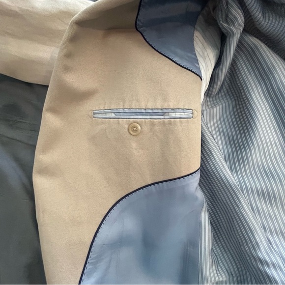 Banana Republic 42L khaki sport coat - Picture 3 of 7